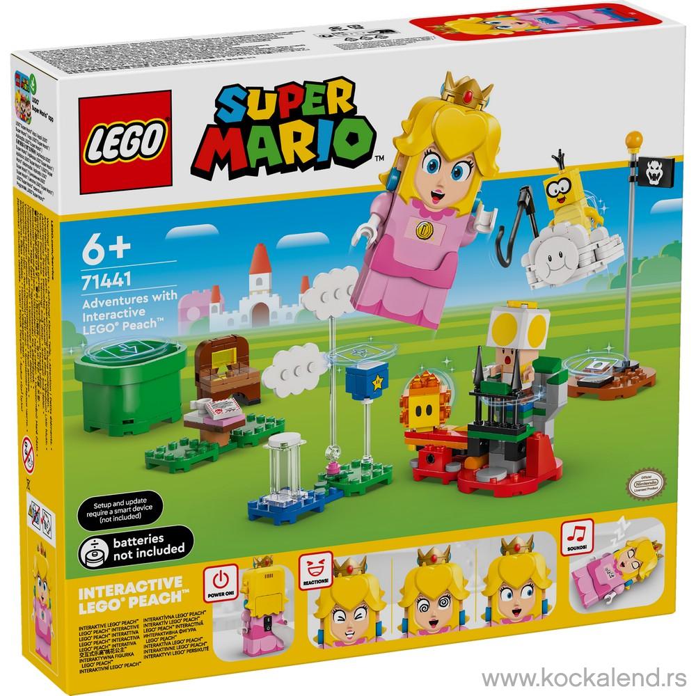 LEGO SUPER MARIO ADVENTURES WITH INTERACTIVE LEGOPEACH 