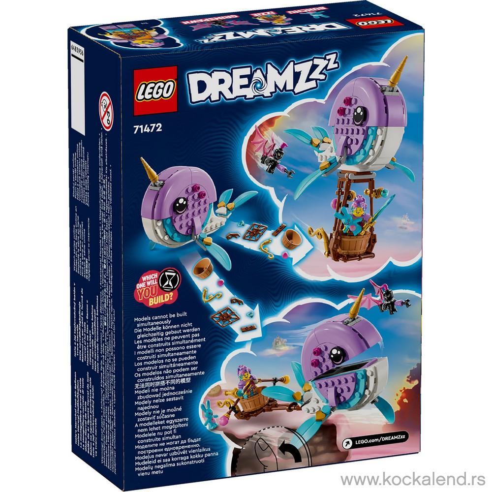 LEGO DREAMZZZ IZZIES NARWHAL HOT AIR BALLOON 