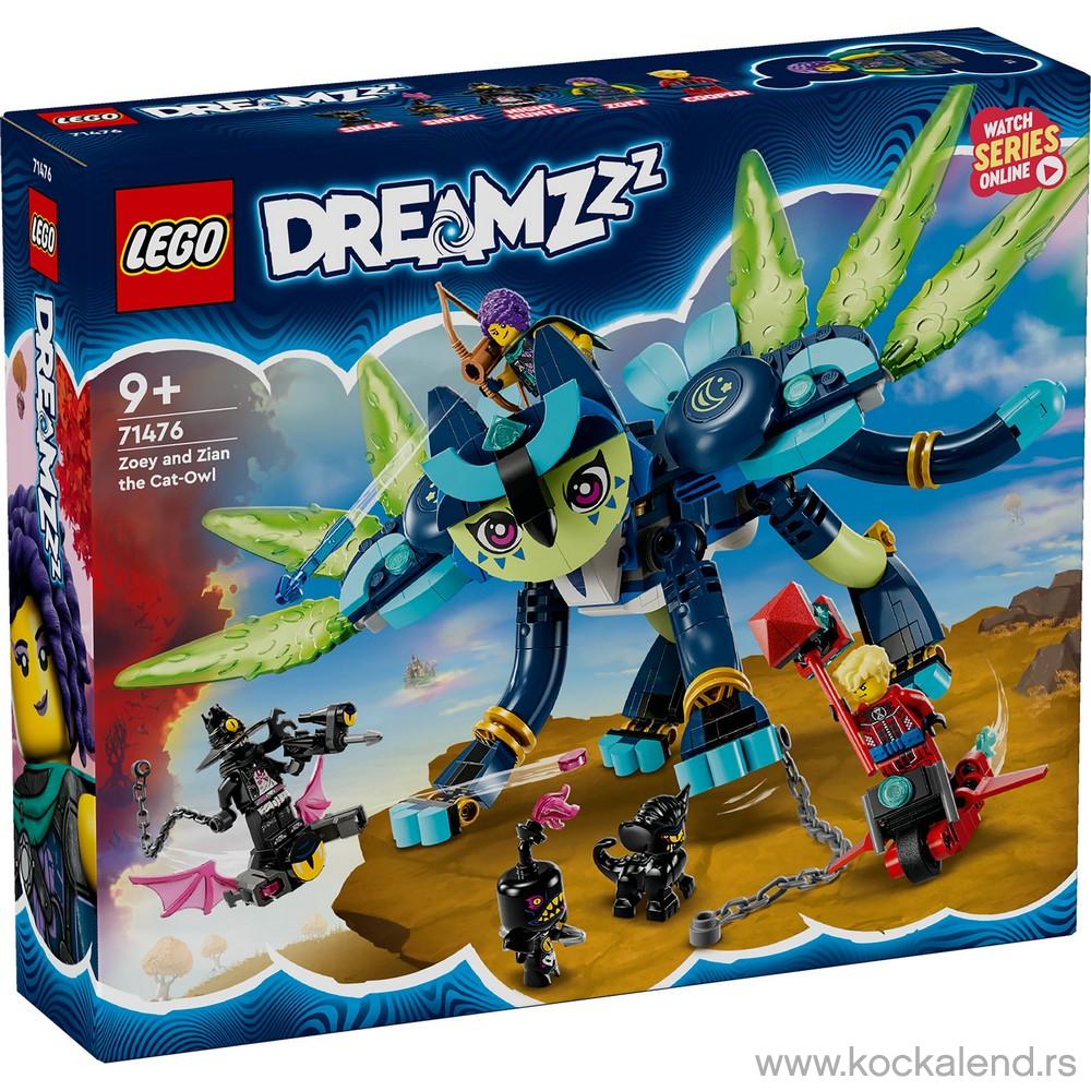 LEGO DREAMZZZ ZOEY AND ZIAN THE CAT OWL 