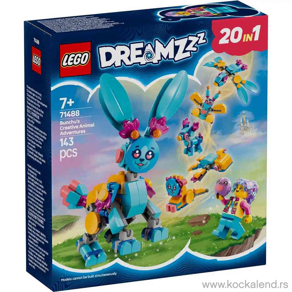 LEGO DREAMZZZ BUNCHUS CREATIVE ANIMAL ADVENTURES