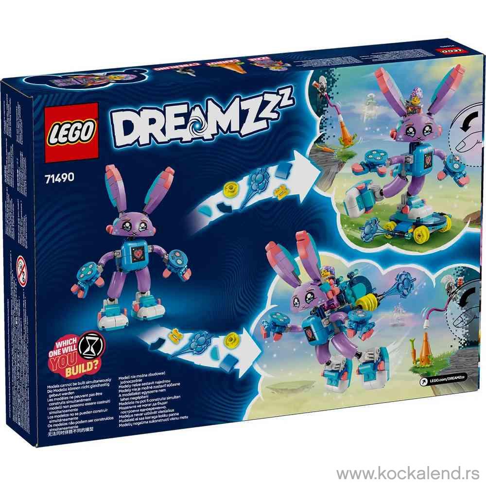 LEGO DREAMZZZ IZZIE AND BUNCHURRO THE GAMING BUNNY