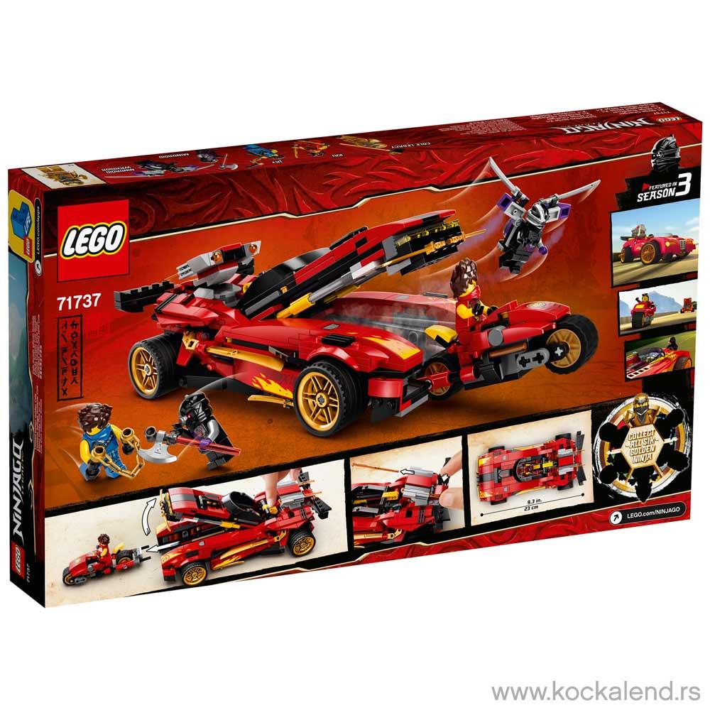 LEGO NINJAGO X-1 NINJA CHARGER 