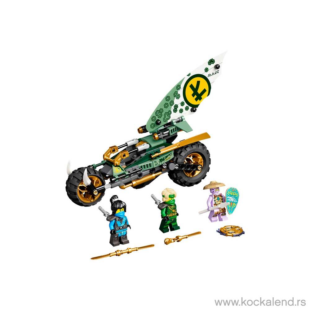 LEGO NINJAGO LLOYDS JUNGLE CHOPPER BIKE 