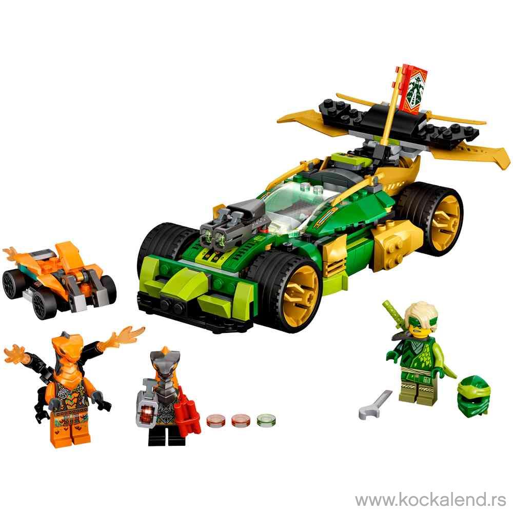 LEGO NINJAGO LLOYDS RACE CAR EVO 