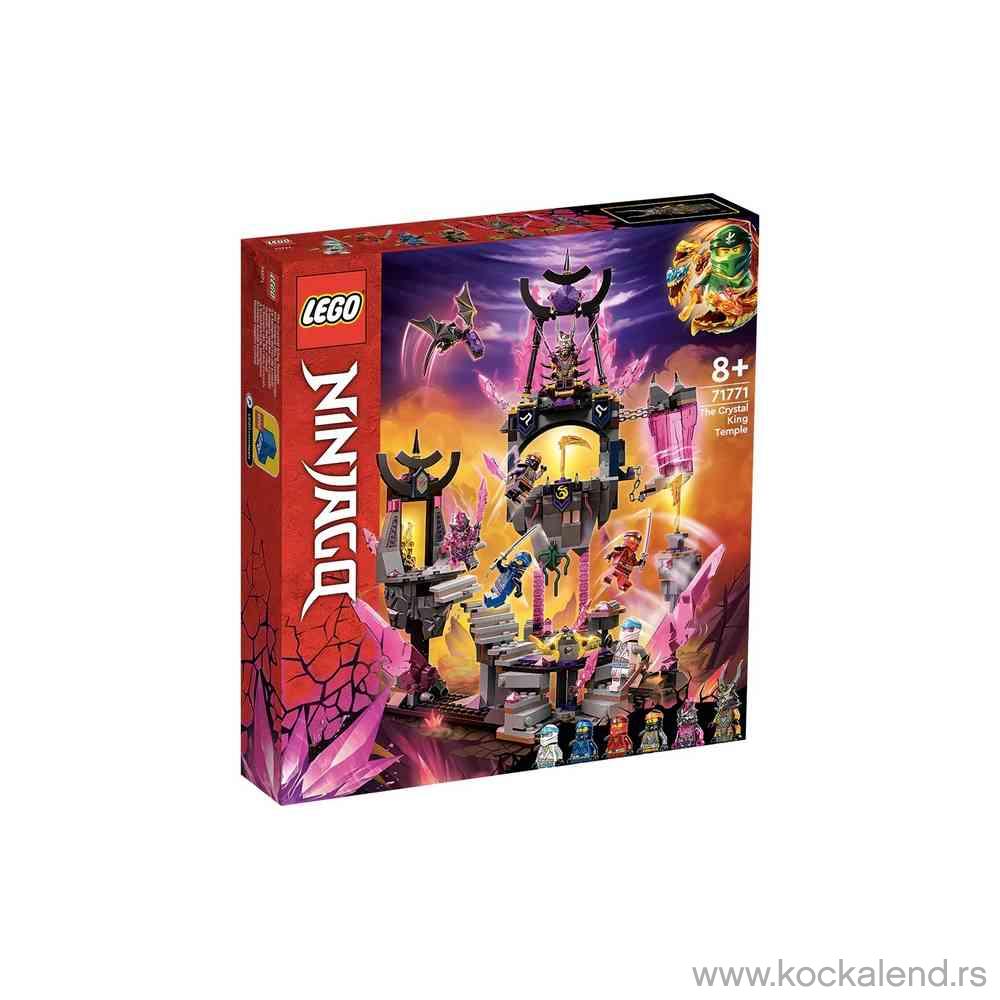 LEGO NINJAGO THE CRYSTAL KING TEMPLE 