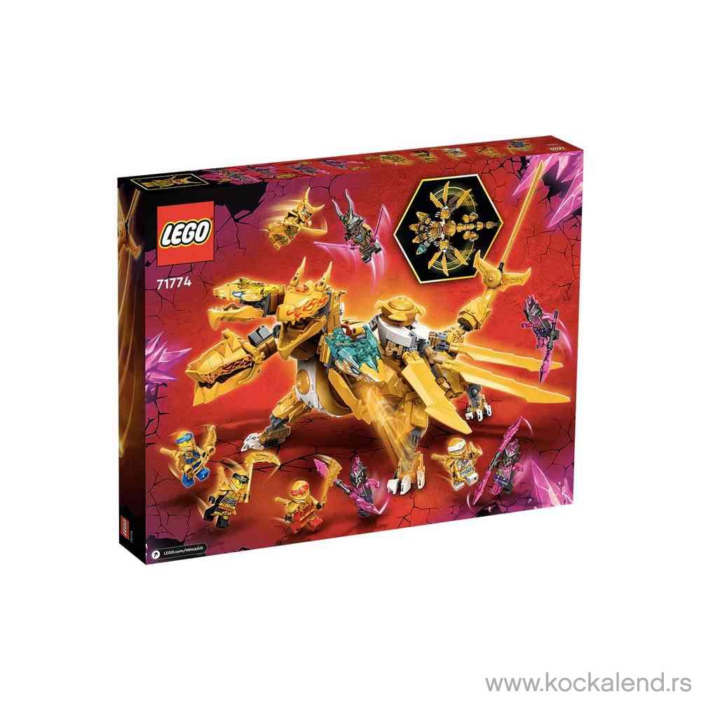 LEGO NINJAGO LLOYD S GOLDEN ULTRA DRAGON 