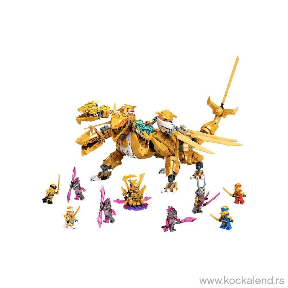 LEGO NINJAGO LLOYD S GOLDEN ULTRA DRAGON 