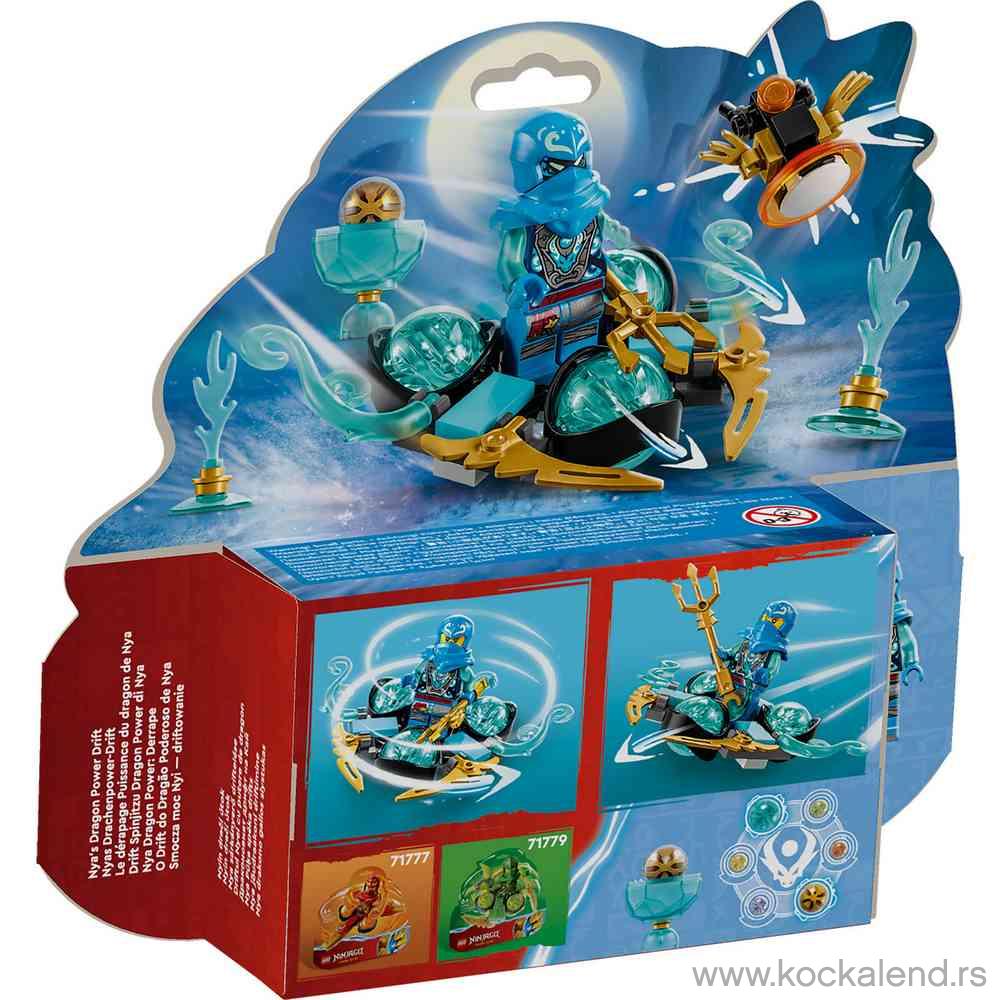 LEGO NINJAGO NYAS DRAGON POWER SPINJITZY 