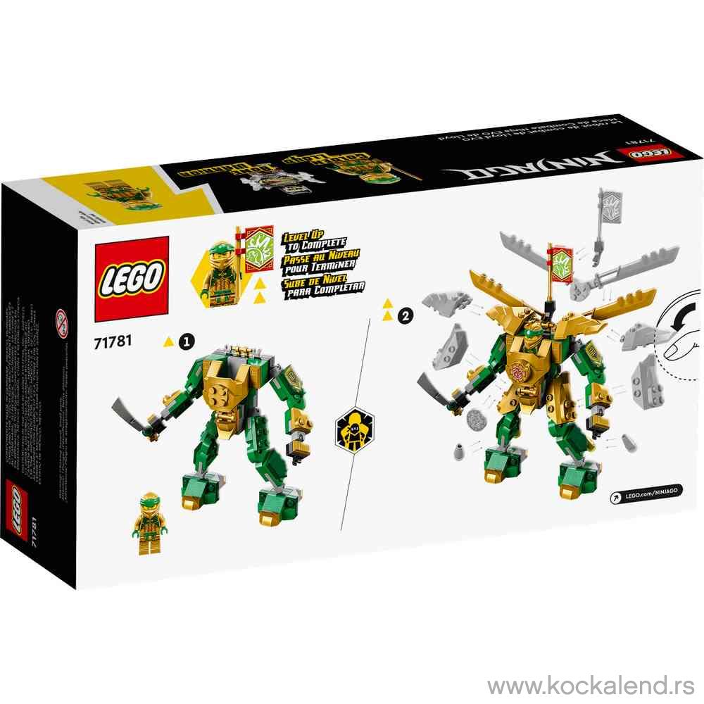 LEGO NINJAGO LLOYDS MECH BATTLE EVO LE71781 Kockalend internet