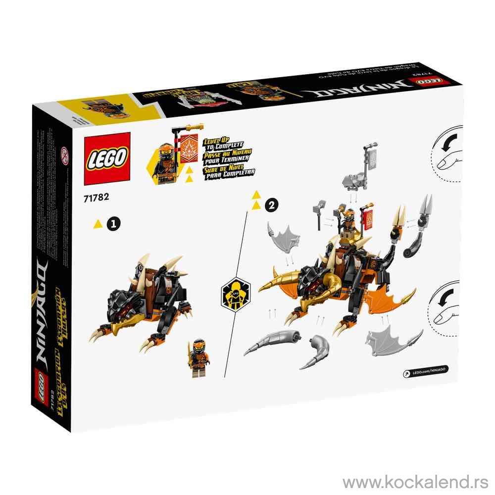 LEGO NINJAGO COLES EARTH DRAGON EVO 