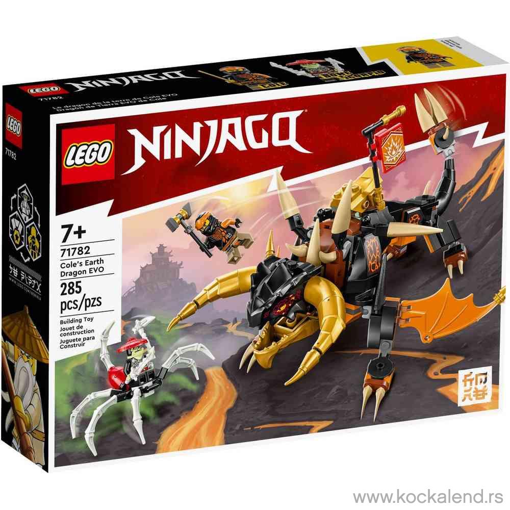LEGO NINJAGO COLES EARTH DRAGON EVO