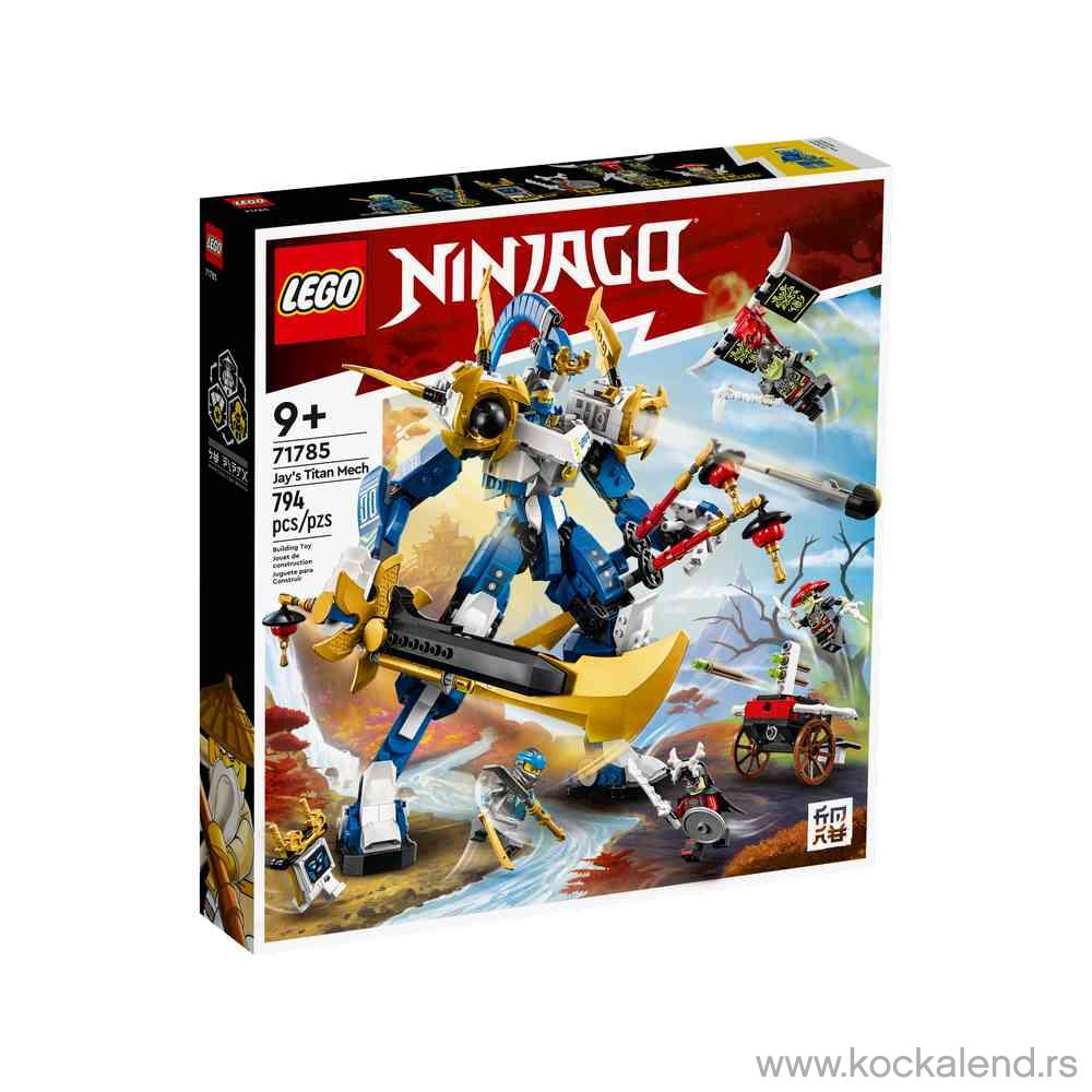 LEGO NINJAGO JAYS TITAN MECH 