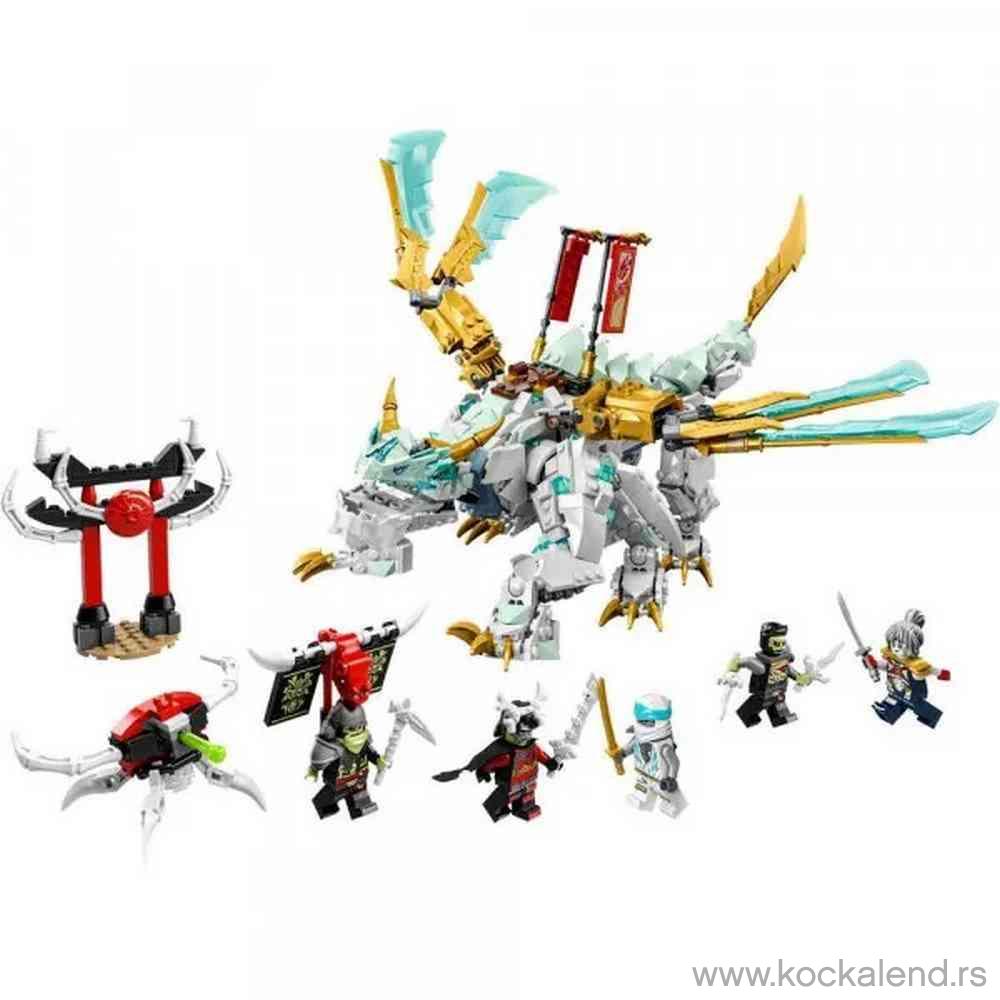 LEGO NINJAGO ZANES ICE DRAGON CREATURE 