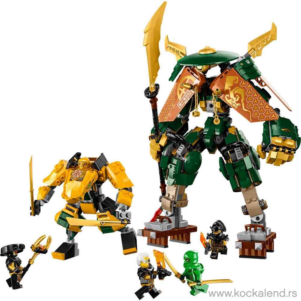 LEGO NINJAGO LLOYD AND ARINS NINJA TEAM 