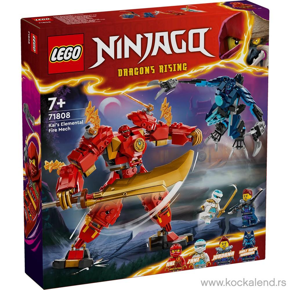 LEGO NINJAGO KAIS ELEMENTAL FIRE MECH 