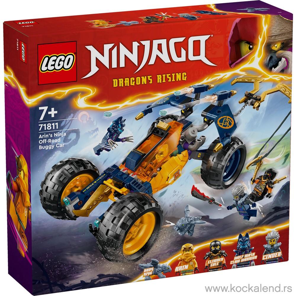 LEGO NINJAGO ARINS NINJA OFF-ROAD BUGGY CAR 