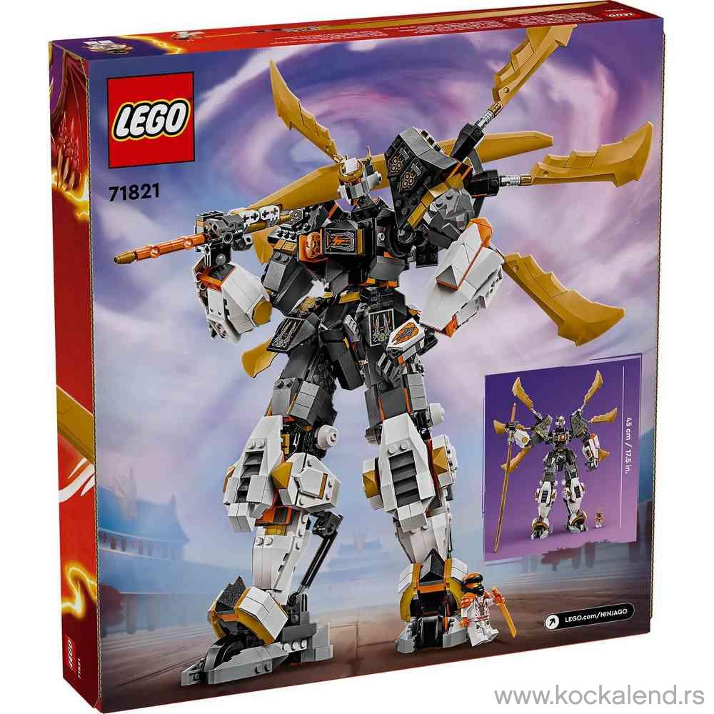 LEGO NINJAGO COLES TITAN DRAGON MECH 