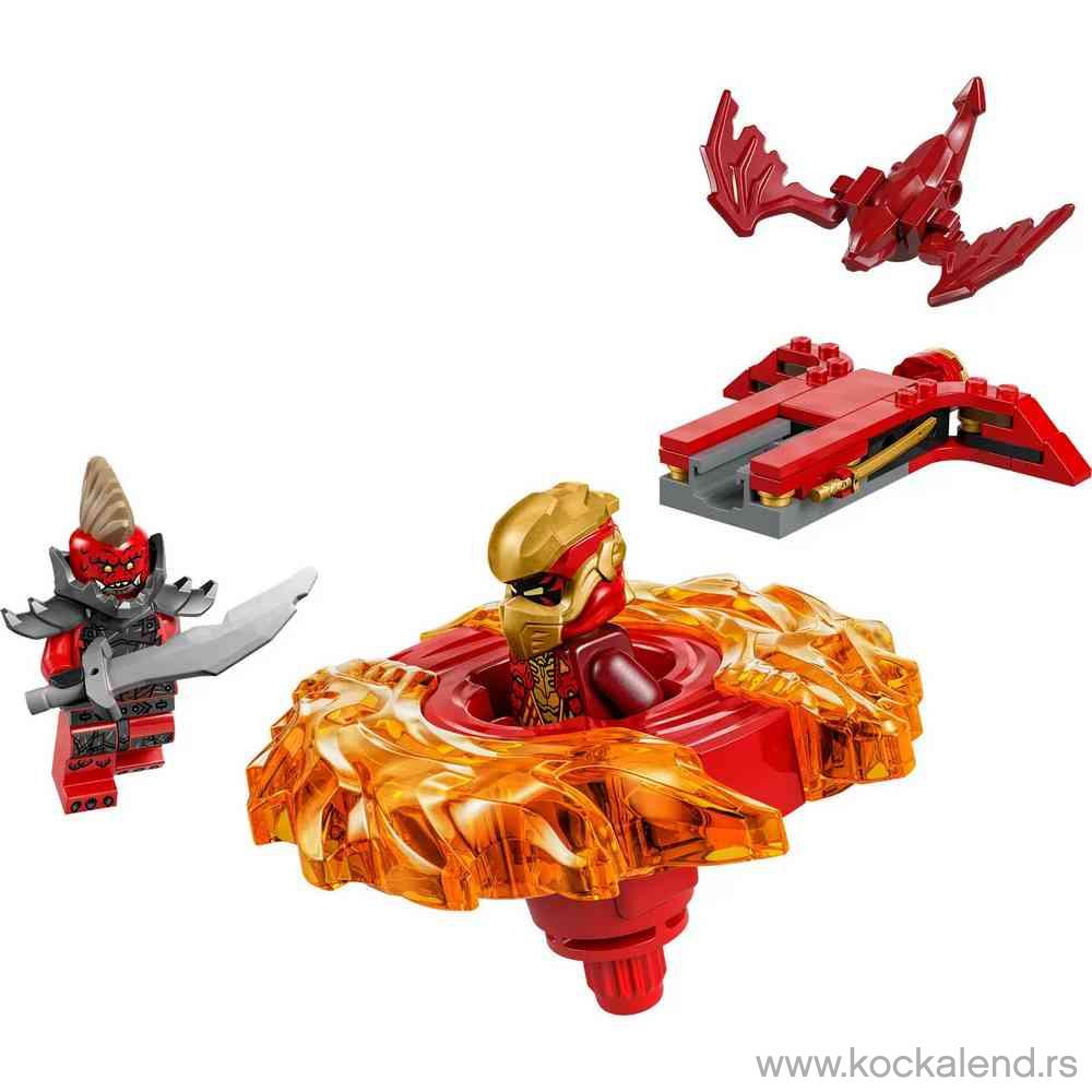 LEGO NINJAGO KAIS DRAGON SPINJITZU SPINNER