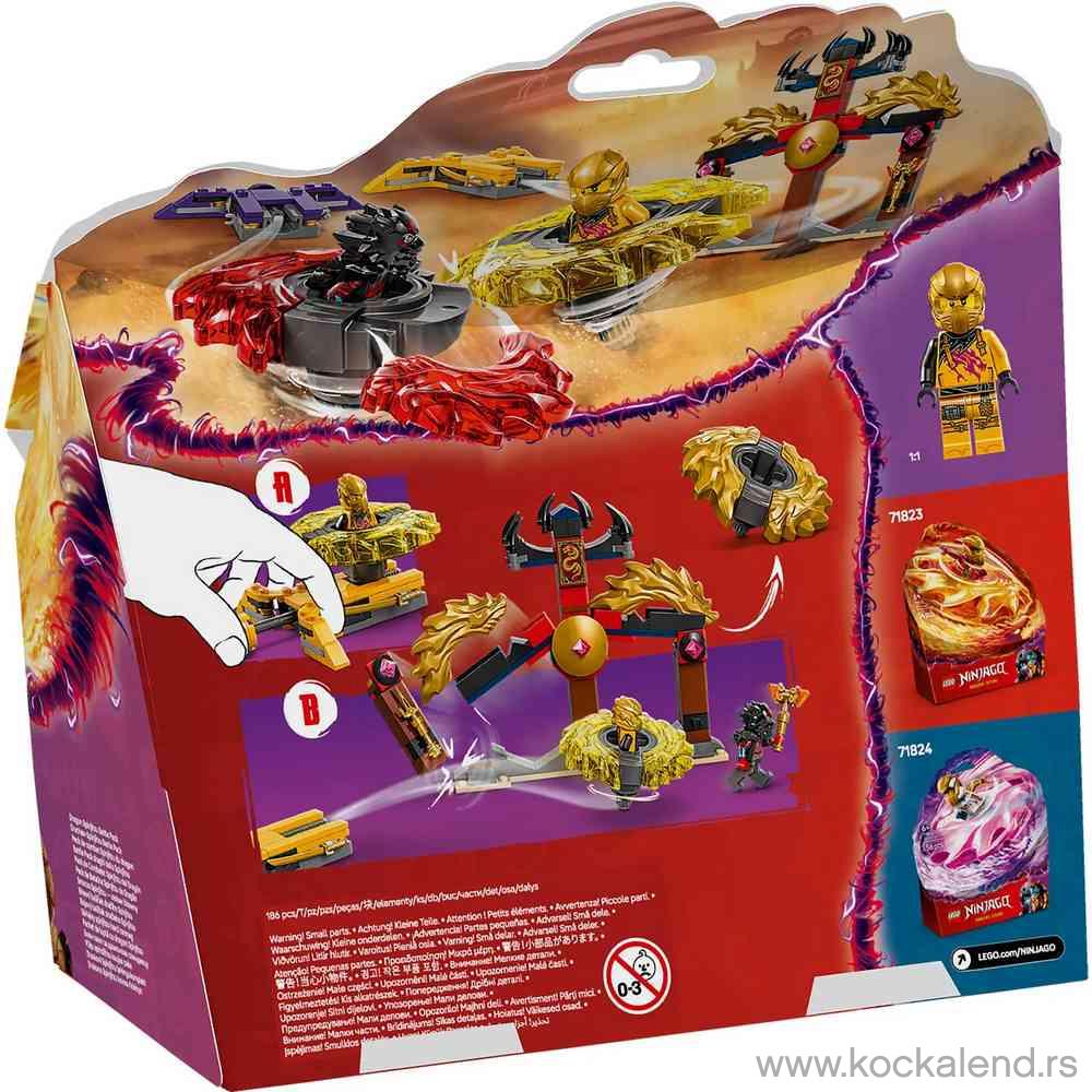 LEGO NINJAGO DRAGON SPINJITZU BATTLE PACK 