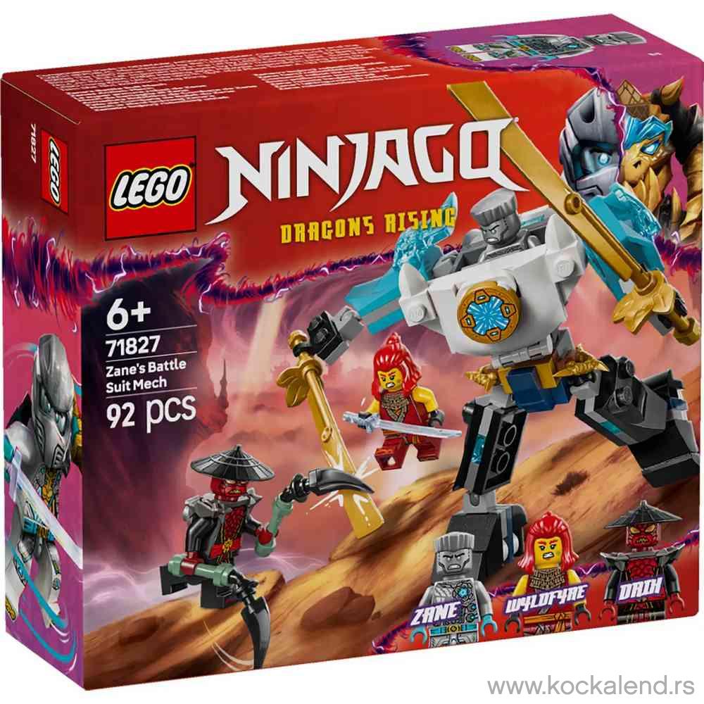 LEGO NINJAGO ZANES BATTLE SUIT MECH