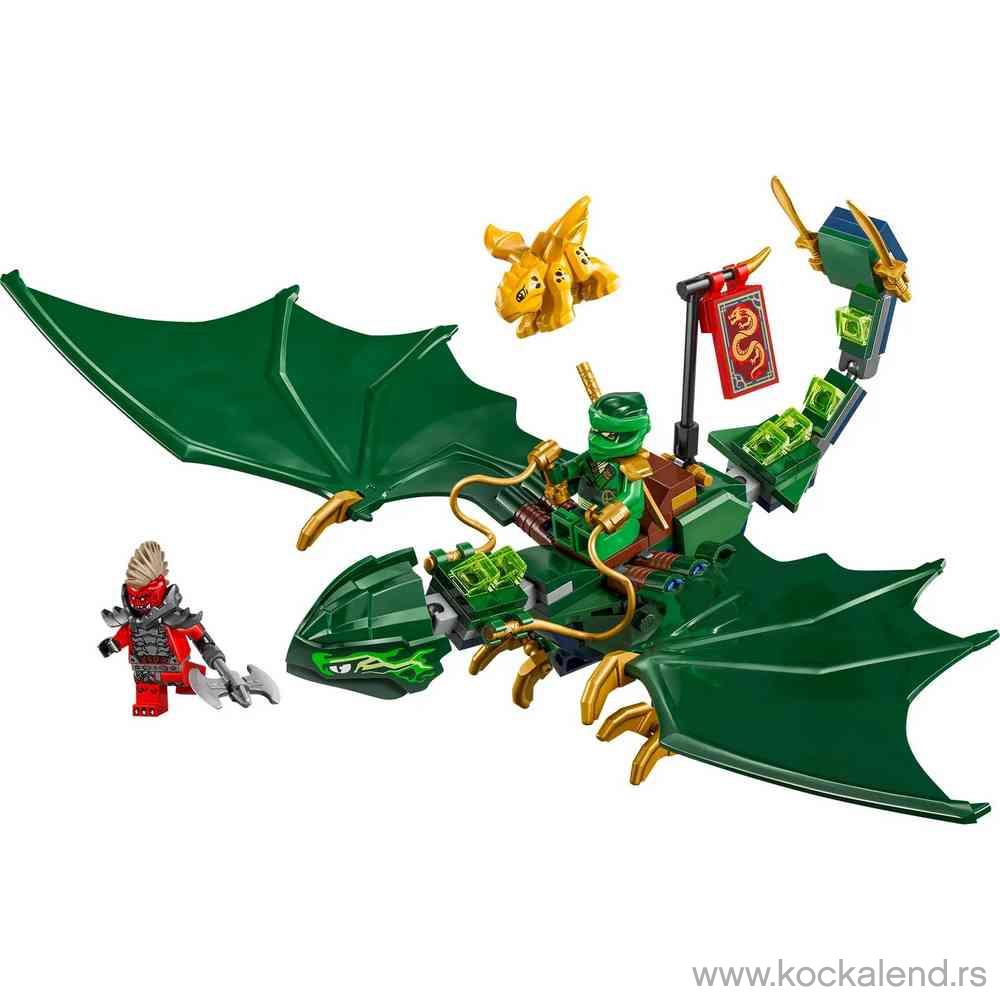 LEGO NINJAGO LLOYDS GREEN FOREST DRAGON 