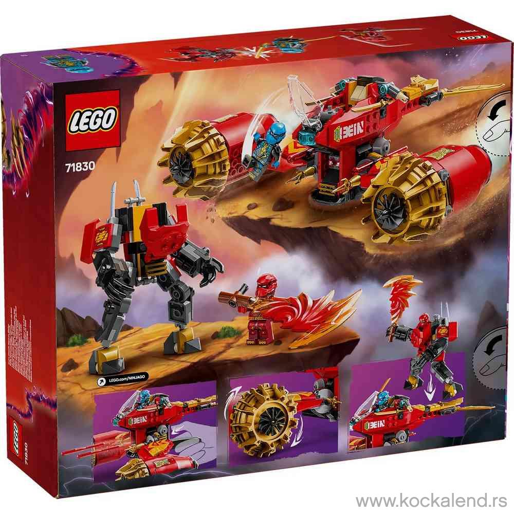 LEGO NINJAGO KAIS MECH STORM RIDER