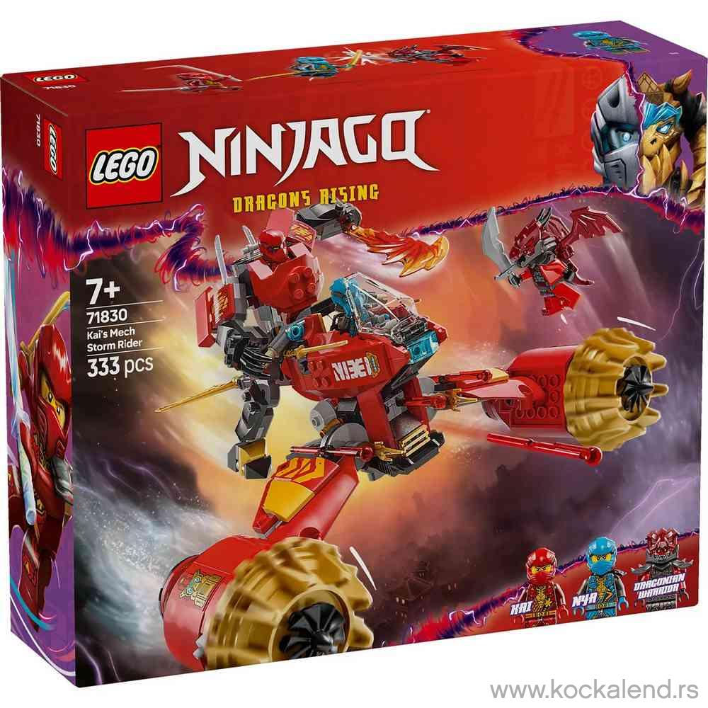 LEGO NINJAGO KAIS MECH STORM RIDER 