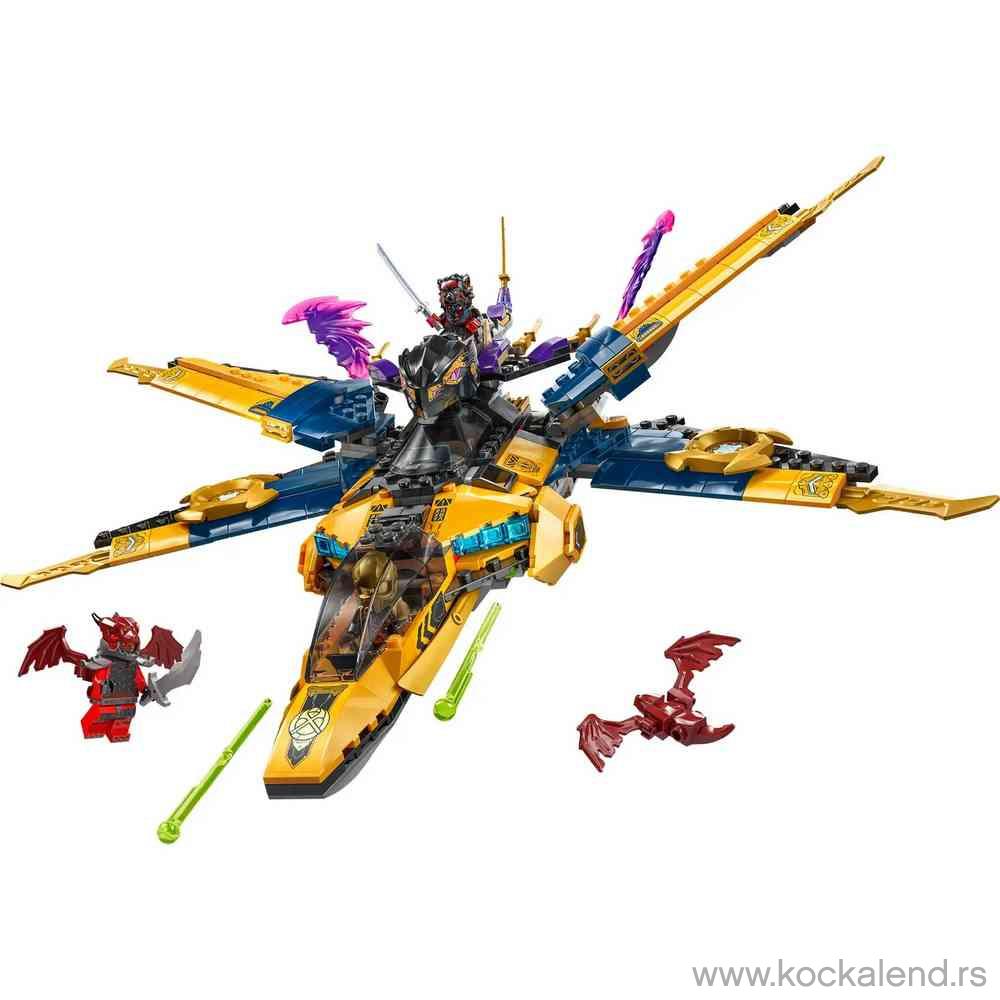 LEGO NINJAGO RAS AND ARINS SUPER STORM JET