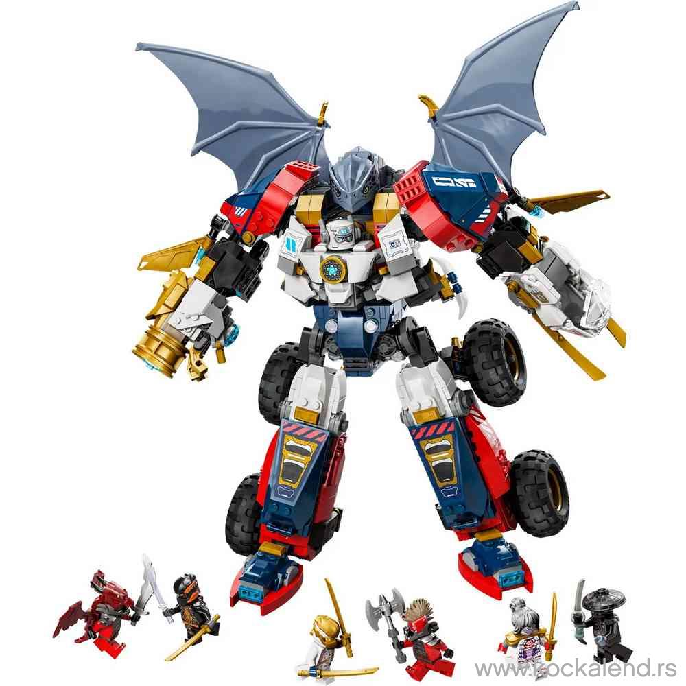 LEGO NINJAGO ZANES ULTRA COMBINER MECH 