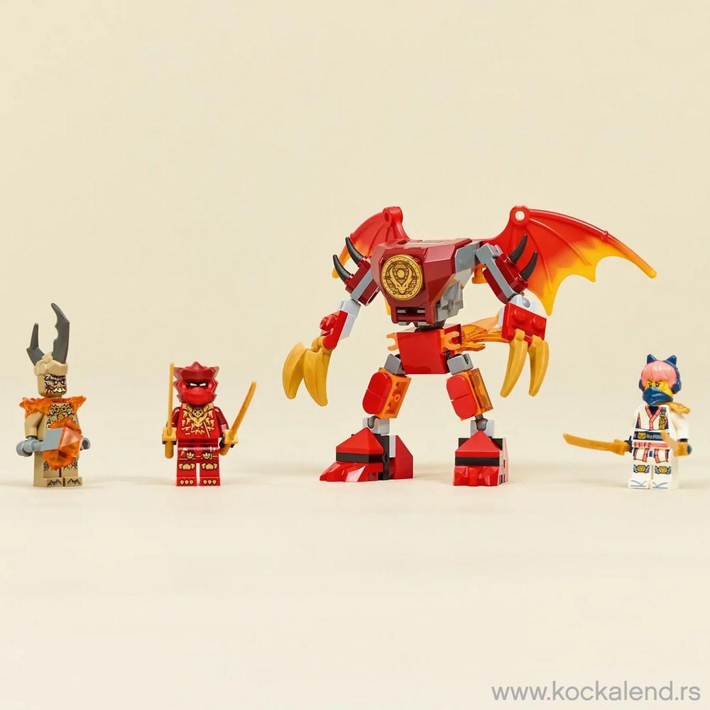 LEGO NINJAGO KAIS DRAGON MECH BATTLE PACK 