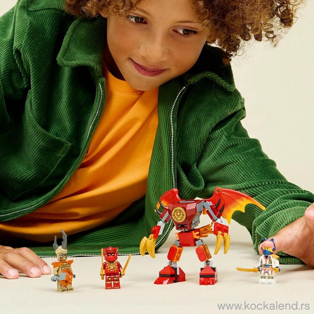 LEGO NINJAGO KAIS DRAGON MECH BATTLE PACK 