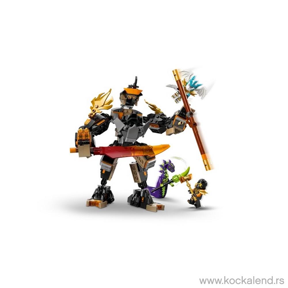 LEGO NINJAGO COLES MISSION MECH  AND  DRAGON 