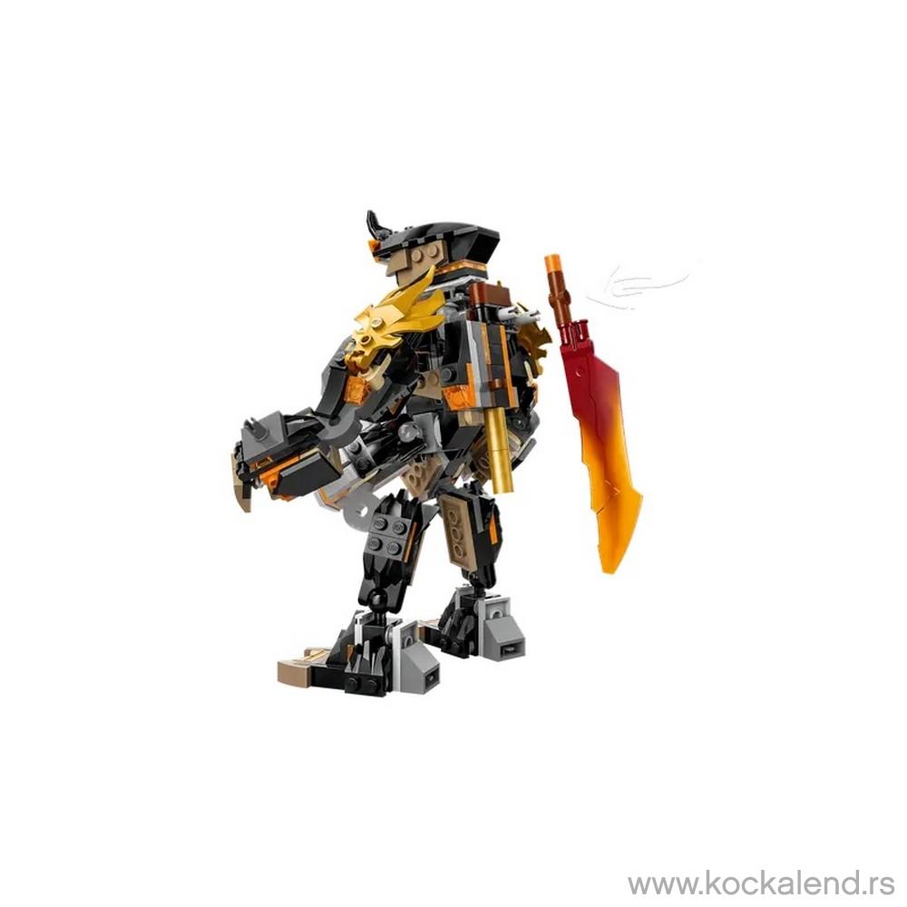 LEGO NINJAGO COLES MISSION MECH  AND  DRAGON 