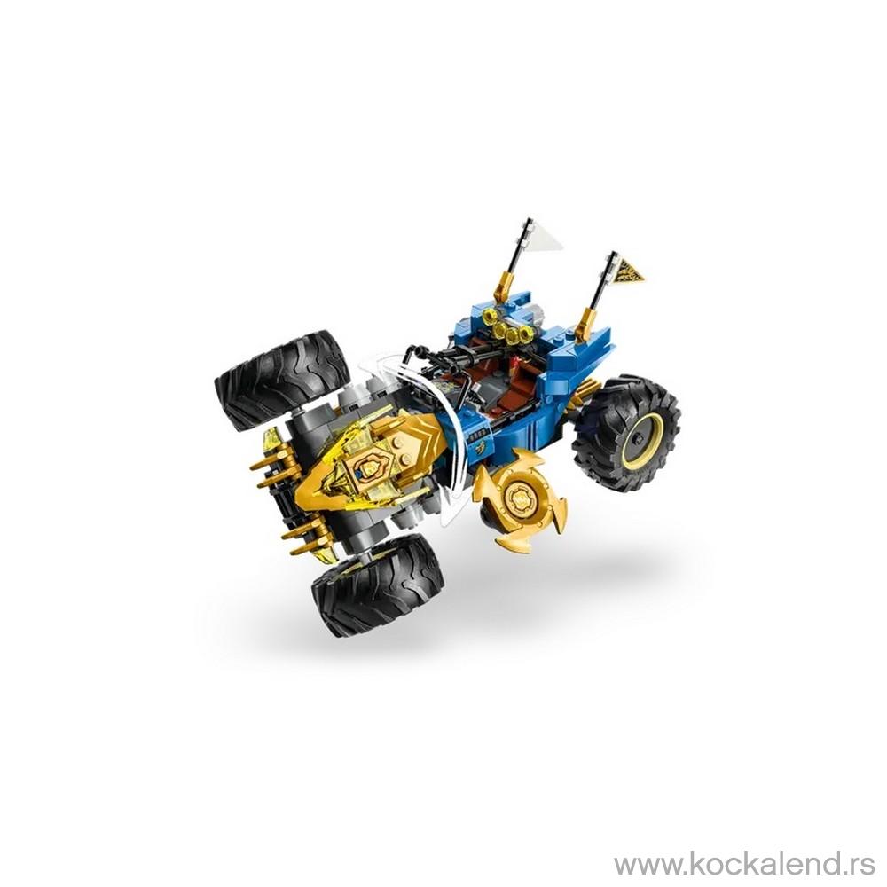 LEGO NINJAGO JAYS TRANSFORMING CAR 