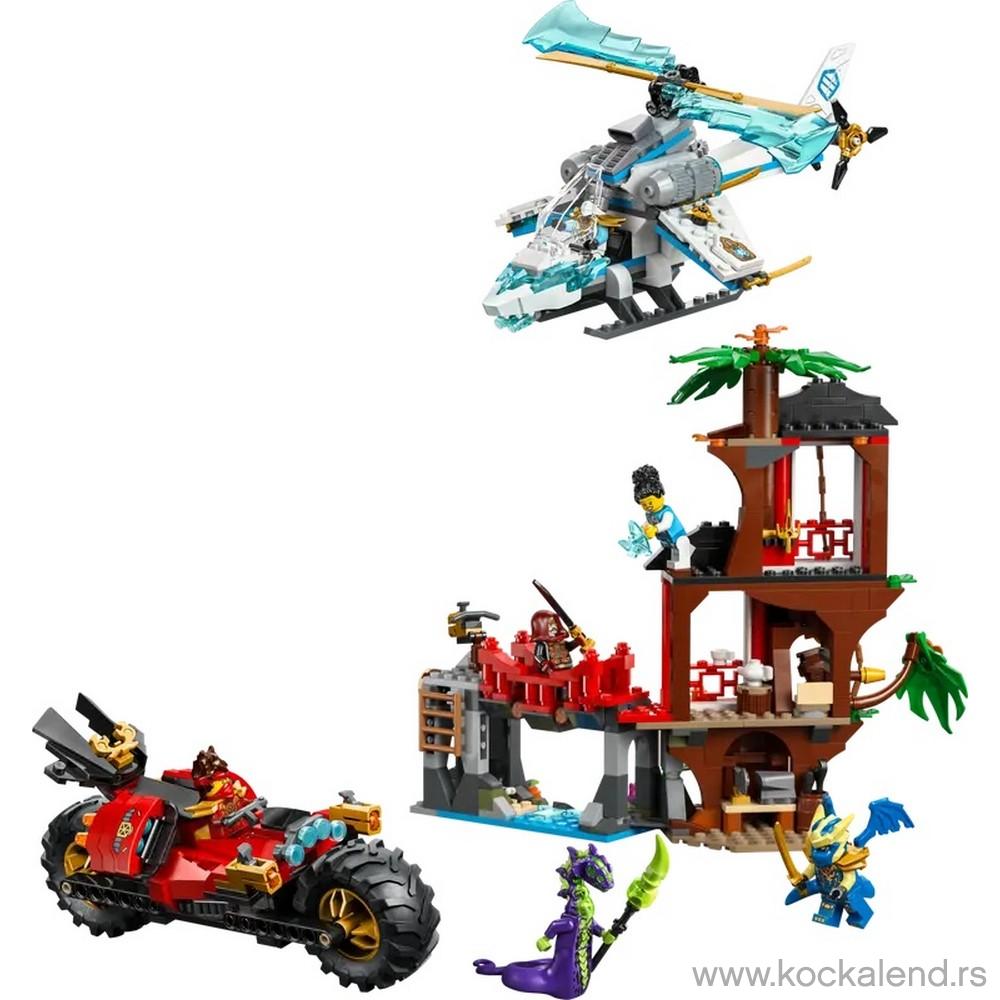 LEGO NINJAGO NINJA VEHICLE TREE HOUSE BATTLE 