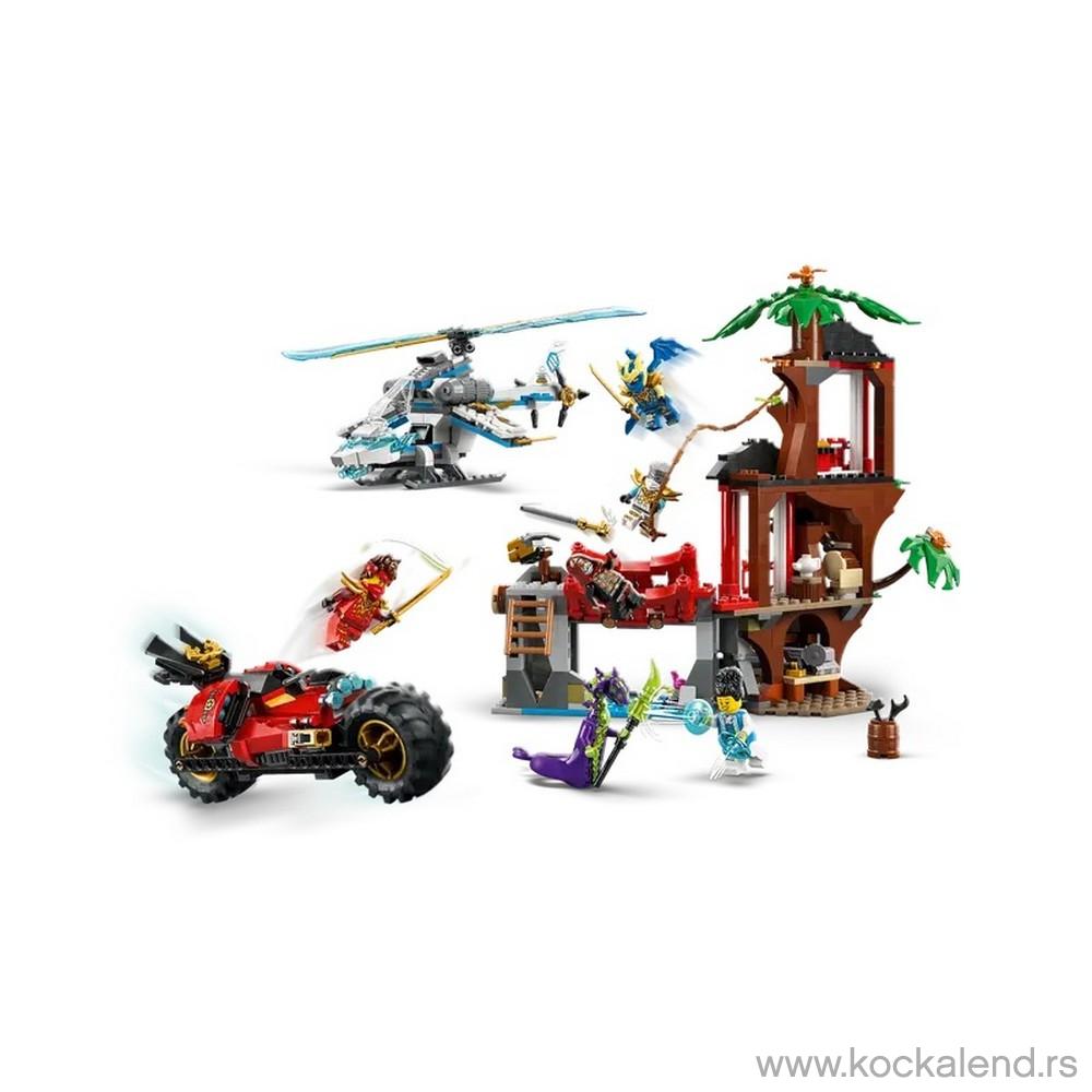 LEGO NINJAGO NINJA VEHICLE TREE HOUSE BATTLE 