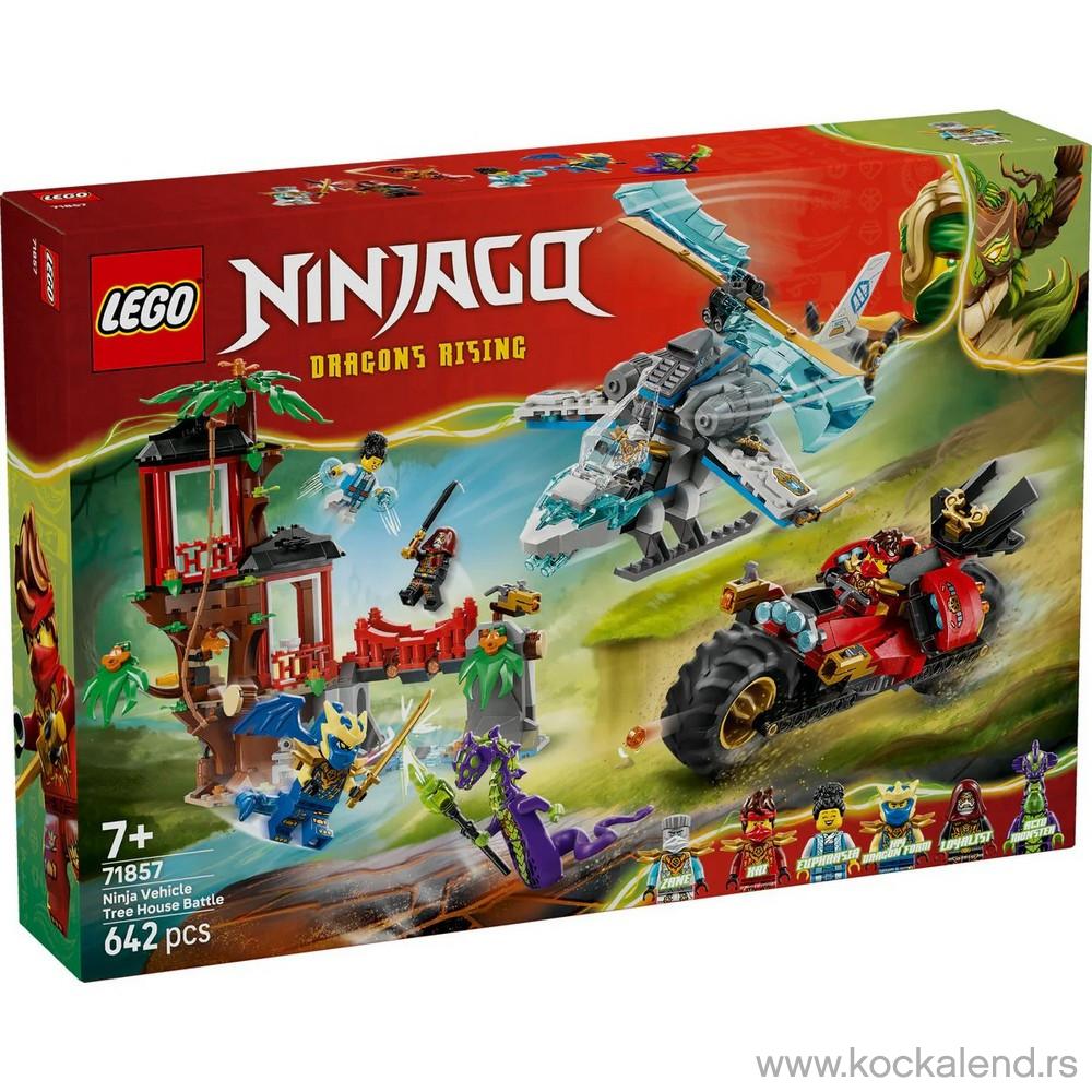 LEGO NINJAGO NINJA VEHICLE TREE HOUSE BATTLE 