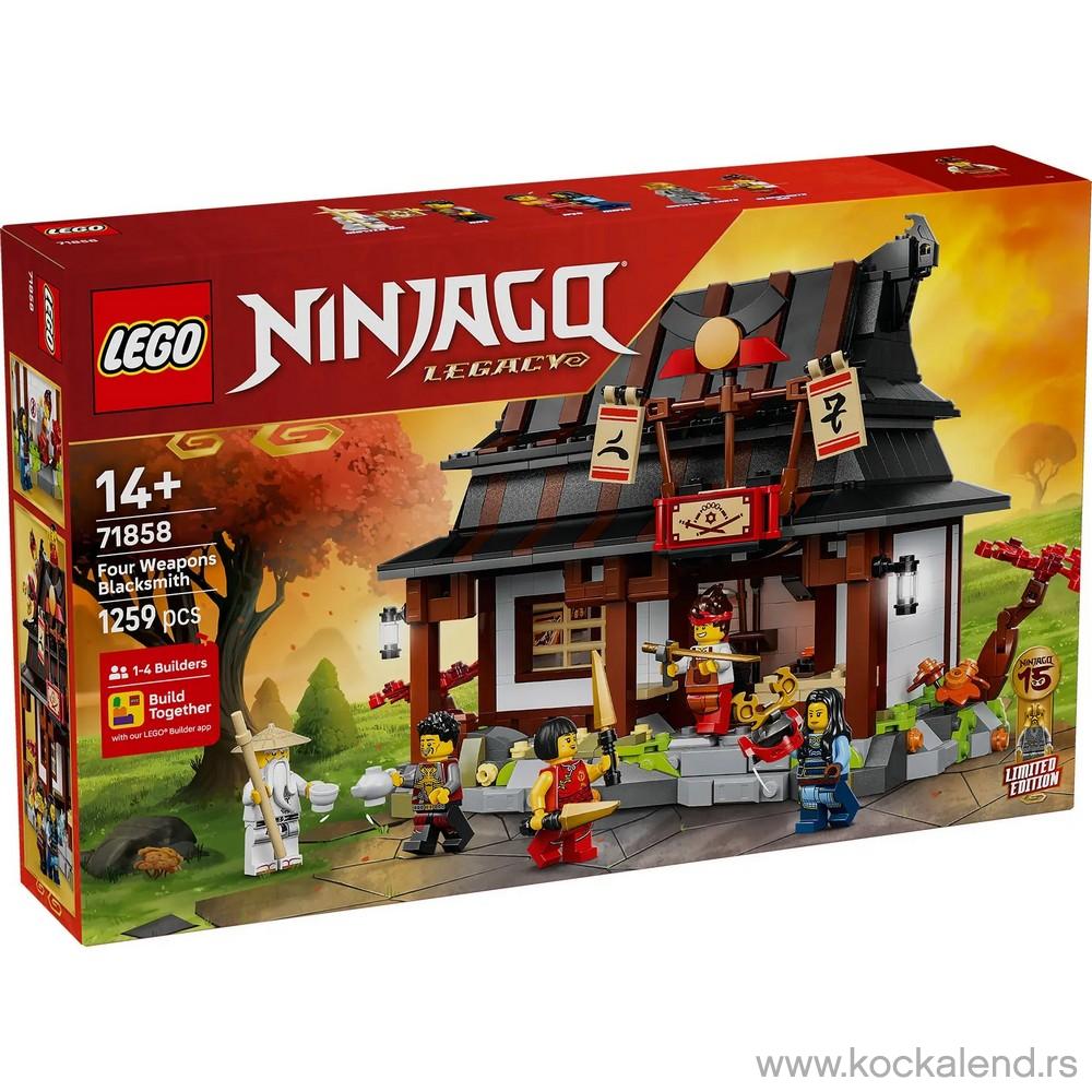 LEGO NINJAGO FOUR WEAPONS BLACKSMITH 15TH ANNIVERSARY 