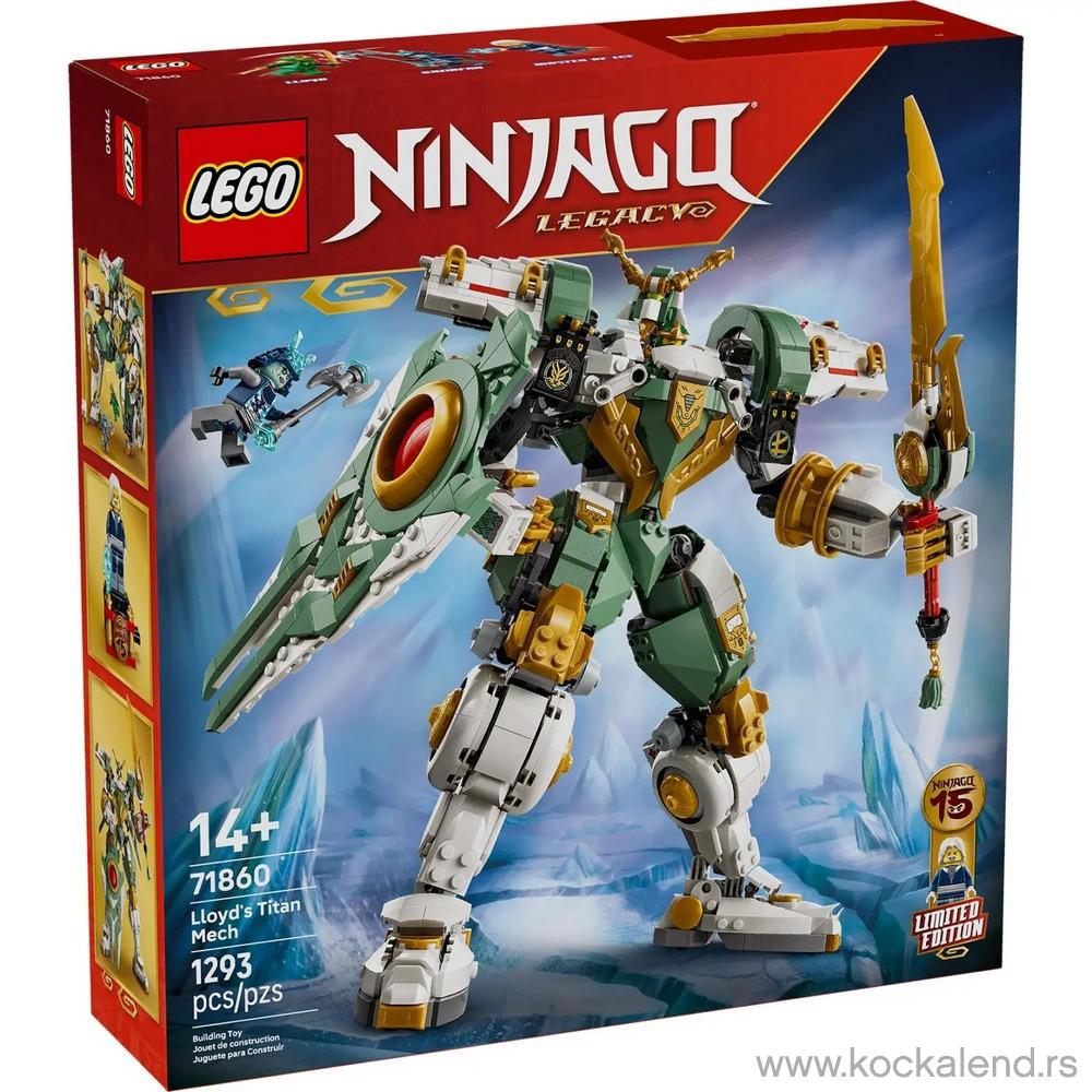 LEGO NINJAGO LLOYDS TITAN MECH 15TH ANNIVERSARY 