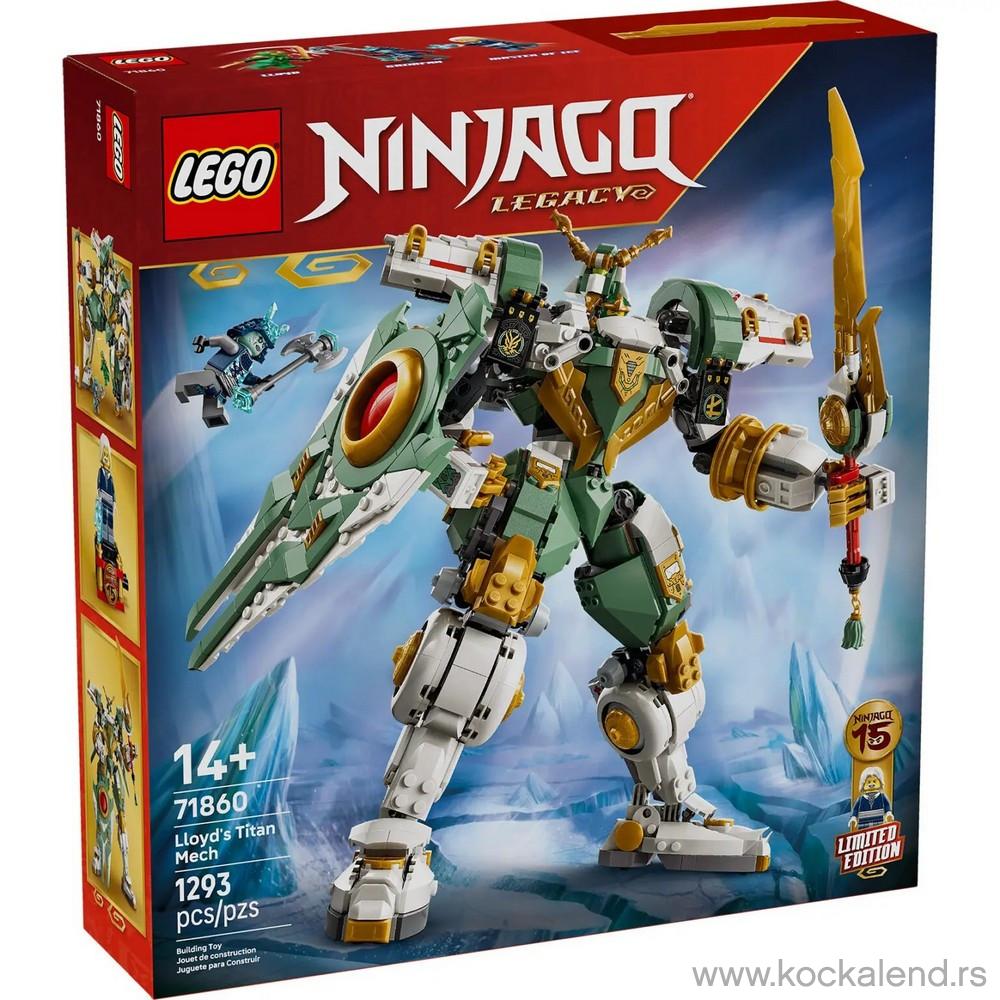 LEGO NINJAGO LLOYDS TITAN MECH 15TH ANNIVERSARY 