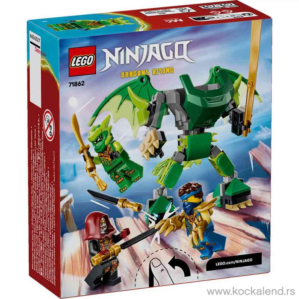LEGO NINJAGO LLOYDS DRAGON MECH BATTLE P 