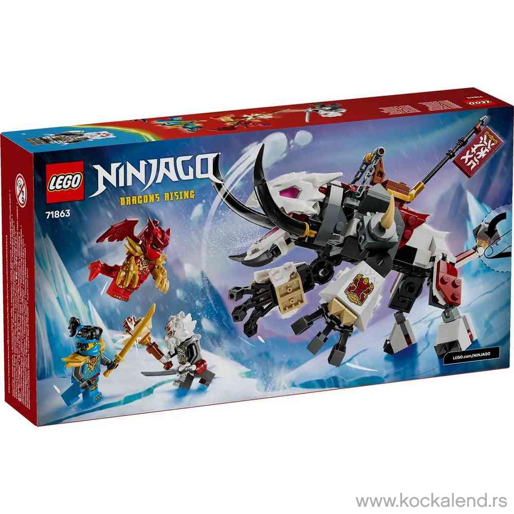 LEGO NINJAGO ZILVAR AND GRIMTAK THE DRAGO 
