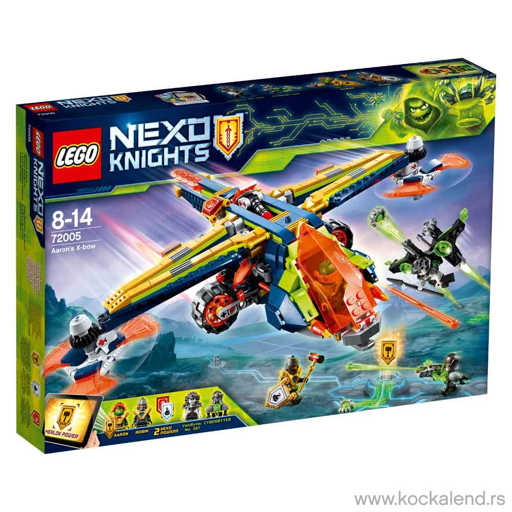 LEGO NEXO KNIGHTS KNIGHT AARONS X-BOW 