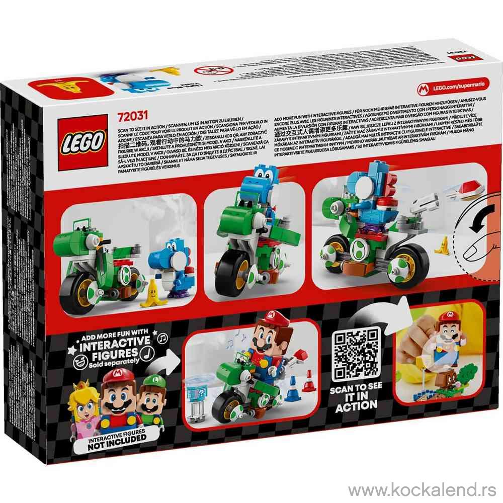 LEGO SUPER MARIO MARIO KART – YOSHI BIKE
