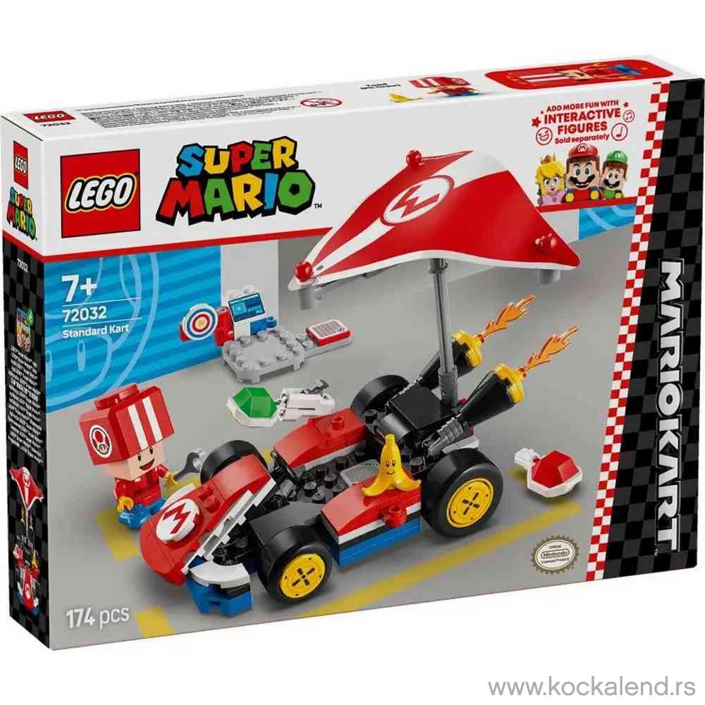 LEGO SUPER MARIO MARIO KART – STANDARD KART 