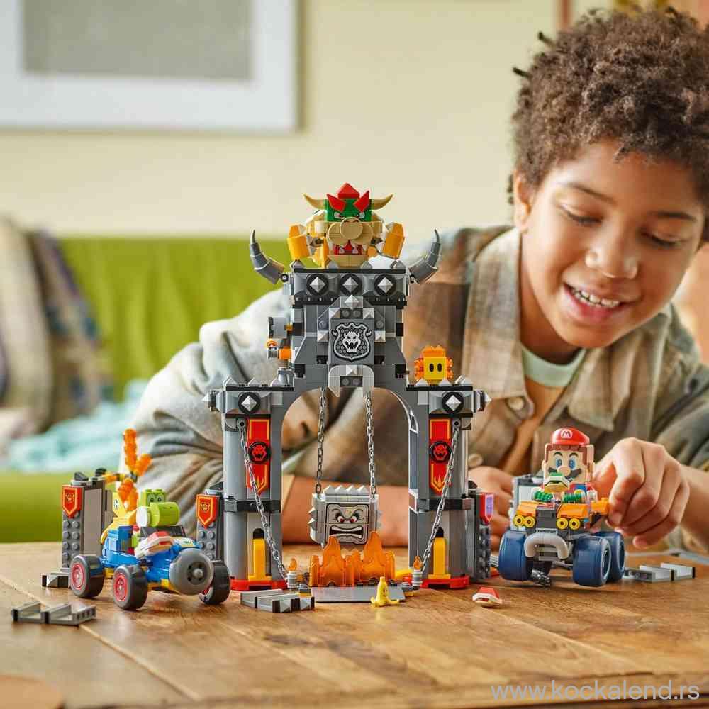 LEGO SUPER MARIO KART BOWSERS CASTLE 