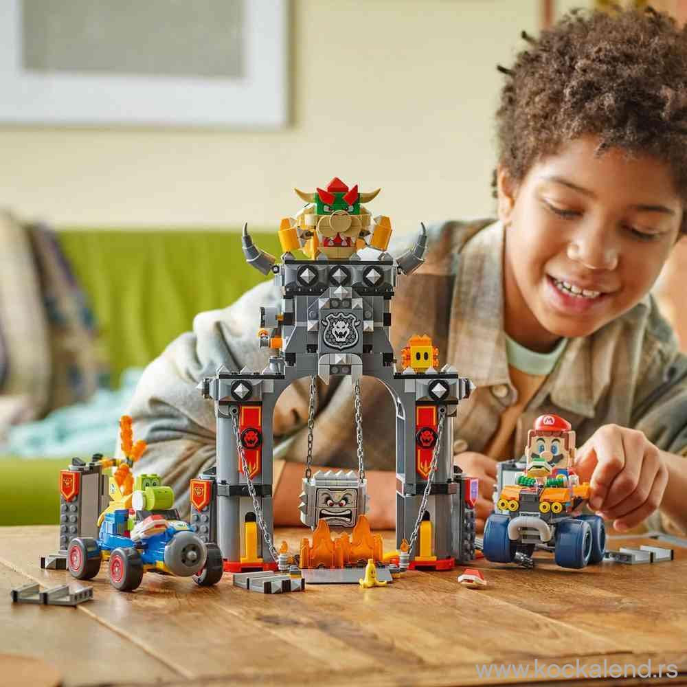 LEGO SUPER MARIO KART BOWSERS CASTLE 