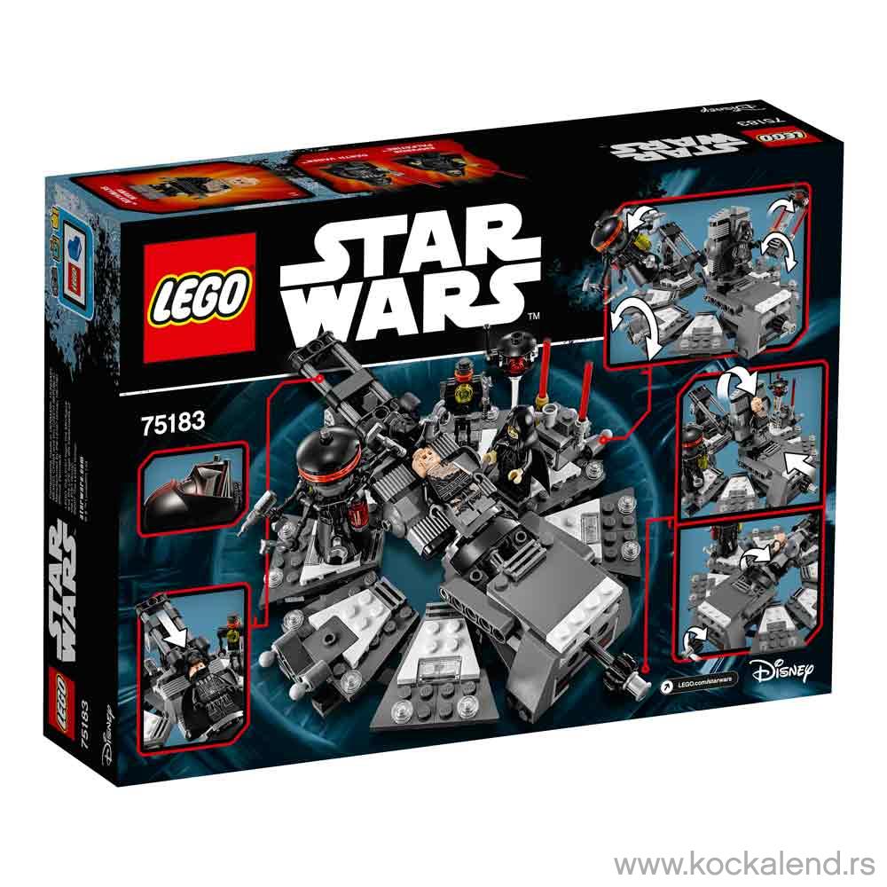 LEGO STAR WARS DARTH VADER TRANSFORMATION 