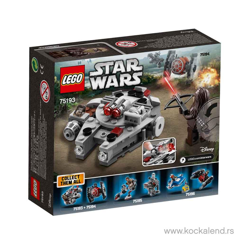 LEGO STAR WARS MILLENIUM FALCON MICROFIGHTER 