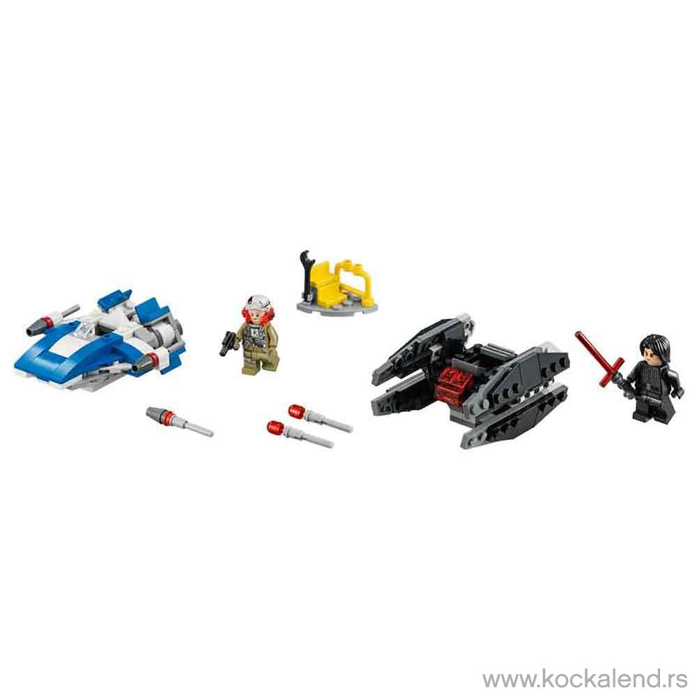 LEGO STAR WARS A-WING VS TIE SILENCER MICROFIGHTERS 